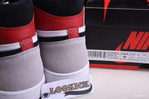 One Kick 555088-126 Smoke OG 1 High Grey Jordan Air Light 0817